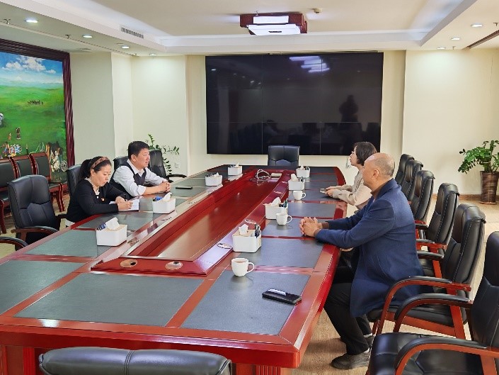 阜新高等专科学校卫生健康学院领导访企拓岗,助力智慧养老专业发展