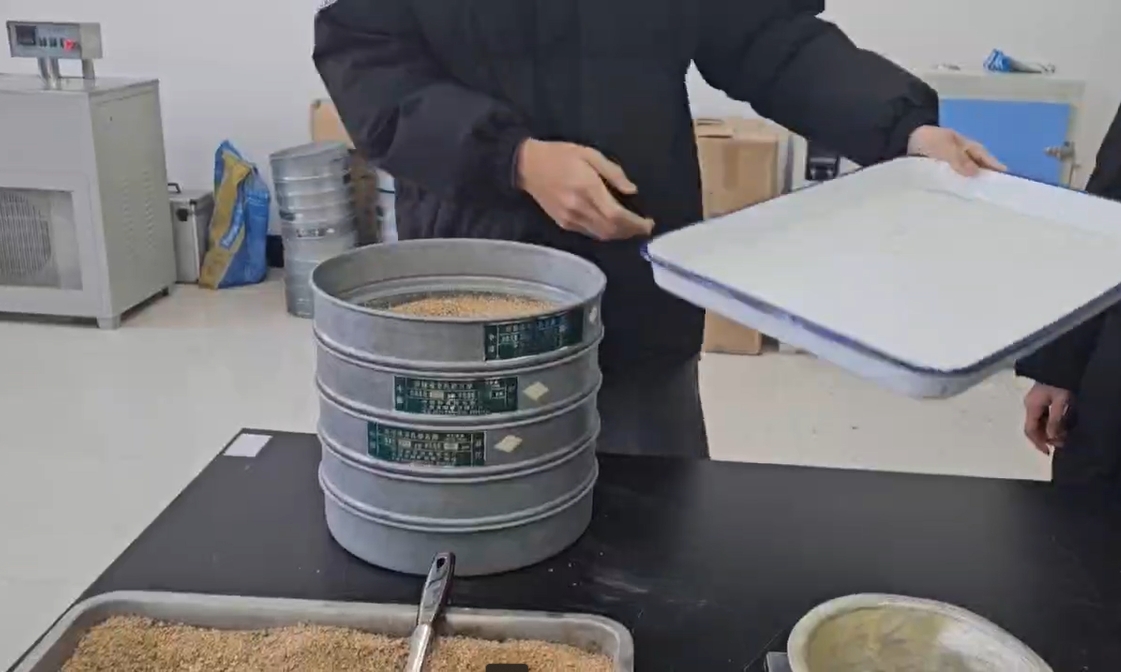 细集料筛分实验